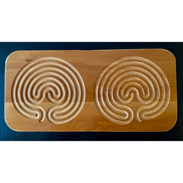 Double Classical Finger Labyrinths