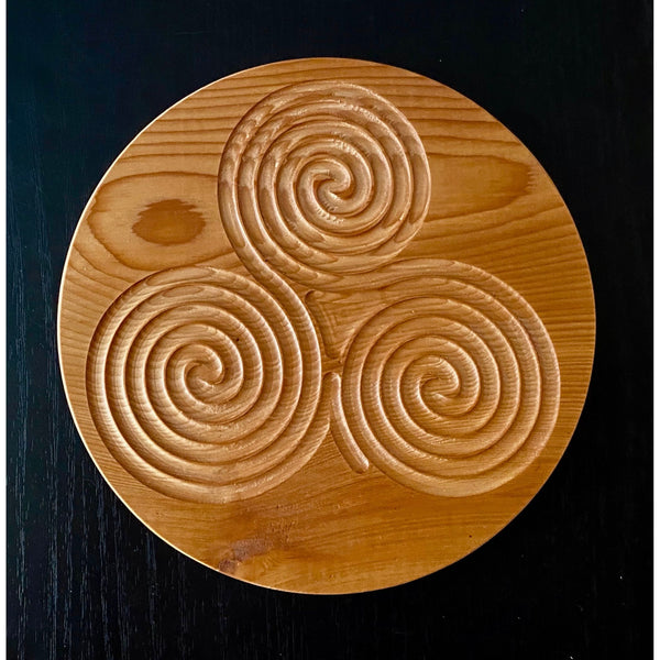 Triple Spiral Labyrinth