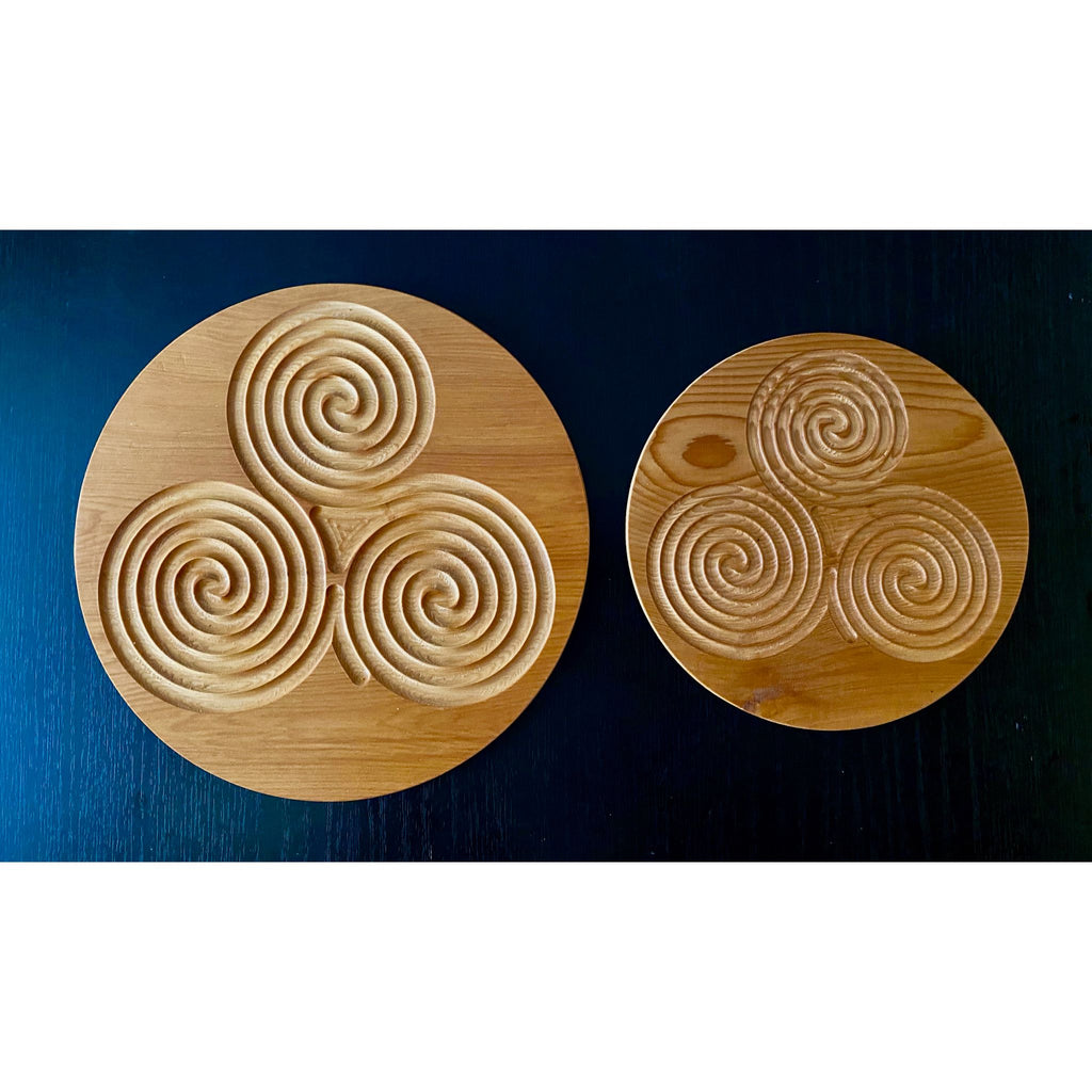 Triple Spiral Labyrinth