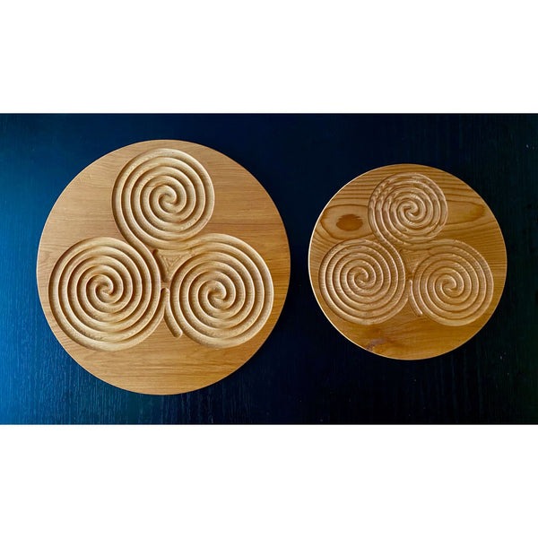 Triple Spiral Labyrinth