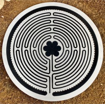 Chartres Labyrinth in Aluminium